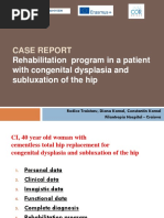 Case Report: Rehabilitation Program in A Patient With Congenital Dysplasia and Subluxation of The Hip