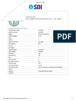 E-Receipt For State Bank Collect Payment