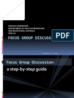 Kuliah-Focus Group Discussion 2014