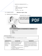 Sesion de Arte Esquema