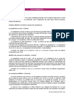 Ressources Méthodologiques - Les Compétences - UE10 APSA