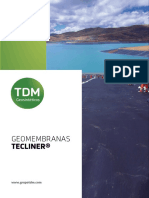 Geomembrana TECLINER - TDM