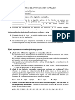 Preguntas de Autoevaluación Capítulo 24