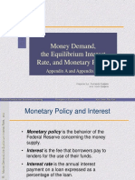 Money Demand, The Equilibrium Interest Rate, and Monetary Policy