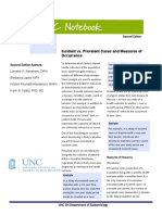 Incident vs. Prevalent Cases and Measures of Occurrence