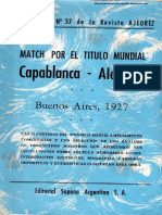 Capablanca VS Alekhine. 1927 PDF