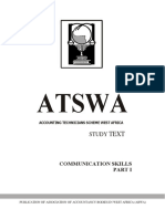 33 - Atswa Communication Skills Part 1