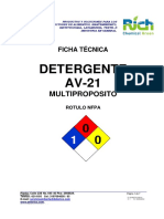 Av-21 Detergente Multipropósito