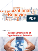 Chapter 3 - Global Dimensions of Organizational Behavior