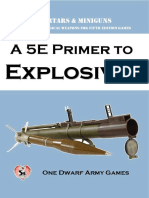 A 5E Primer To Explosives