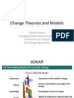 Change Theories and Models