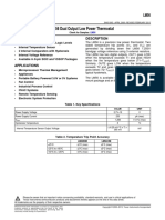 LM56 Dual Output Low Power Thermostat: Features Description