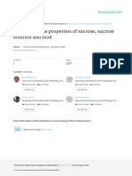 Database of The Properties of Sucrose