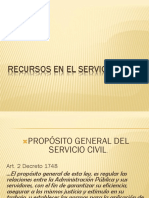 Recursos en El Servicio Civil