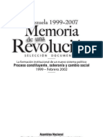 Memoria de Una Revolución. Tomo I