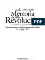 Memoria de Una Revolución. Tomo II