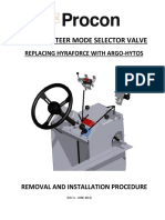 Replacing Hyraforce With Argo-Hytos: Removal and Installation Procedure
