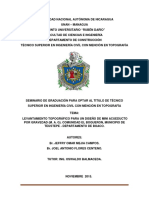 Levantamiento Topografico para Acueducto Por Gravedad PDF