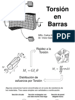 Torsion en Barras