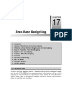 Chapter 17 Zero-Base Budgeting