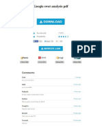 Google Swot Analysis PDF