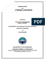 Bacterial Concrete PDF