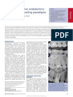 Minimally Invasive Endodontics Challenging Prevailing Paradigms