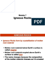 Module 7 - Igneous Rocks