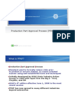 Production Part Approval Process