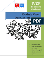 Module 1 - Discussion Group Program - 4th Edition