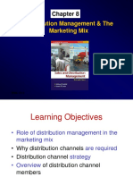 Distribution Management & The Marketing Mix: SDM-CH 8