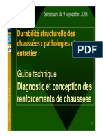 Diagnostic Et Renforcement Des Chaussées PDF