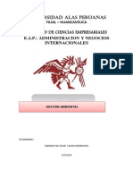 Gestión Ambiental 2016 Modulo I