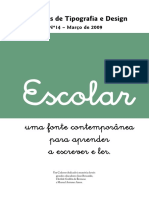 Cadernos de Tipografia e Design - Escolar PDF