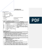 Sesión de Aprendizaj8 Acrostico