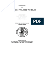 Hydrogen Fuel Cell Vehicles: Seminar Co-Ordinator Prashant Chauhan