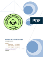 Experiment Report: Oscilloscope