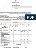 PMT Machines LTD Inspection and Test Plan For Bogie Frame Fabrication