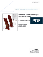 Nonlinear Structural Analysis For Seismic Design