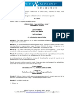 Código Penal para El Estado Libre y Soberano de Jalisco