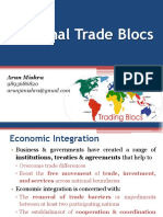 Regional Trade Blocs: Arun Mishra