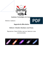 "Exposición de Los Gases Nobles