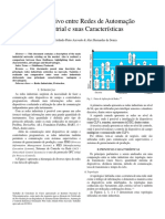 Comparativo Entre Redes de Automação Industrial e Suas Características