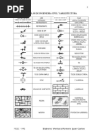 Simbología para Arquitectura e Ingeniería Civil 