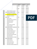 Ejemplo Proyecto Clínica Dental en MS Project