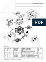 Parts Catalog Samsung M4080 Multifuncional