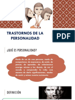 Trastornos de La Personalidad