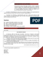 Apostila de Língua Portuguesa - 5ano