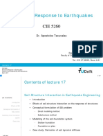 CIE5260-2017 - L17 - SSI in Earthquake Engineering (Part I)