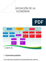 Clasificación de La Económía